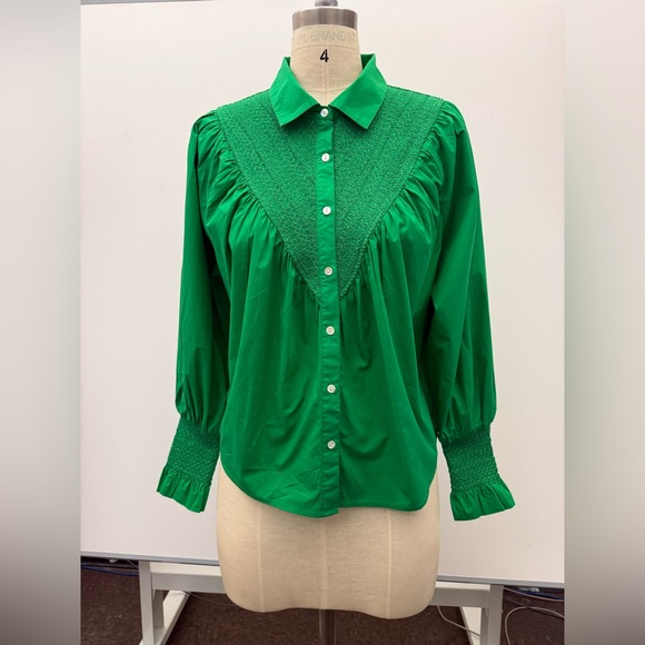 Love The Label Tops - Love the Label Green Women's Top - Small